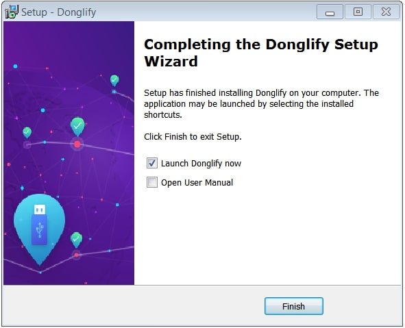  installare Donglify