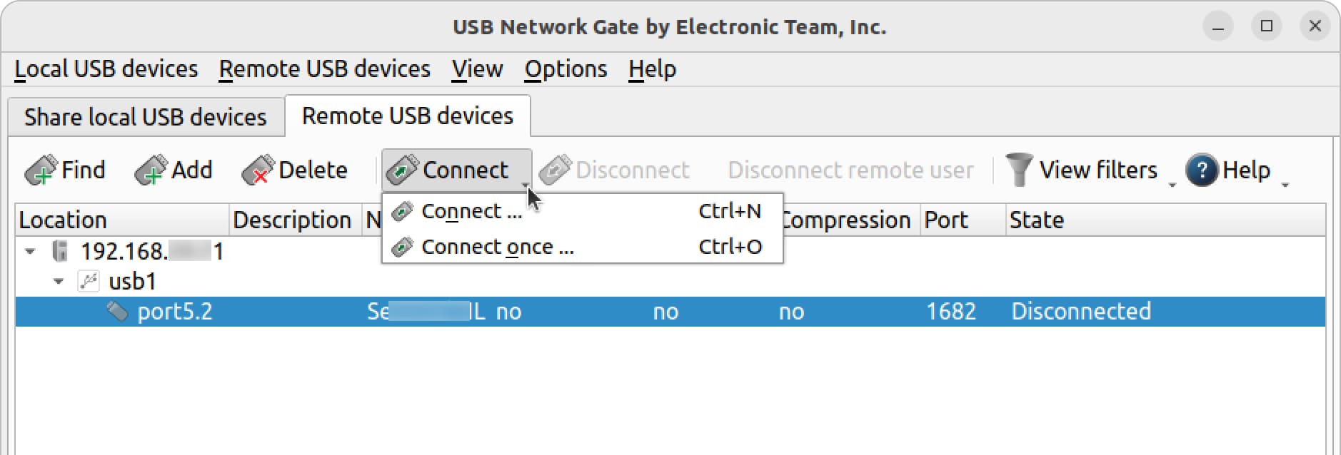 ung linux remote connect