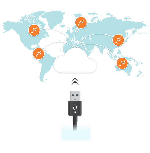 USB to Cloud Passthrough Technology