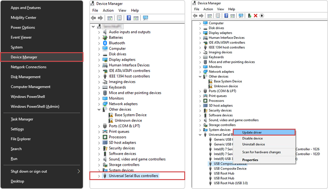Re-Enable USB Ports Via Device Manager