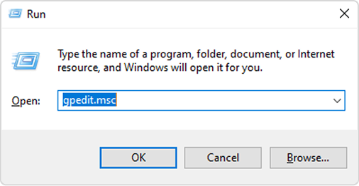 Group Policy Editor Command