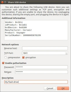  redirection usb client linux rdp