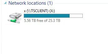 Verify the drive mapping