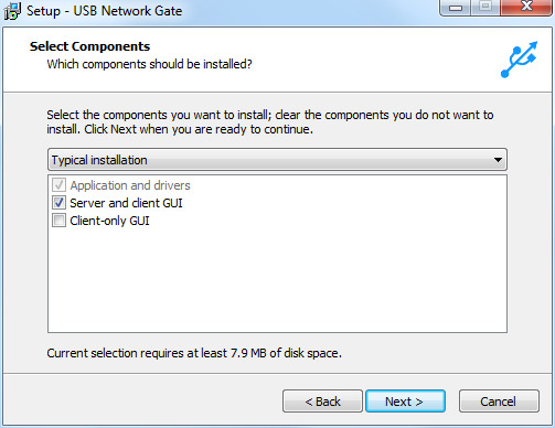  Install client component