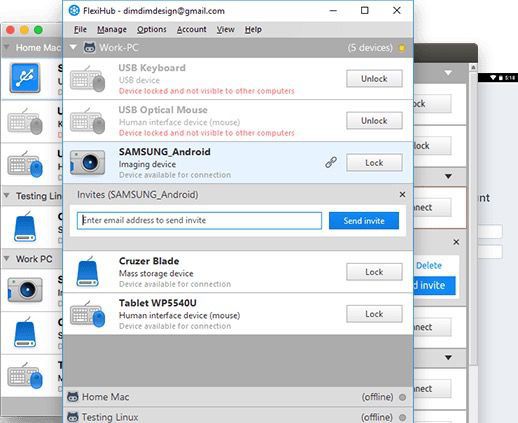 Alternativa ao USB Redirector - FlexiHub