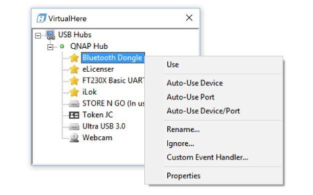 VirtualHere USB Server und USB Client Lösung VirtualHere USB Server und USB Client Lösung