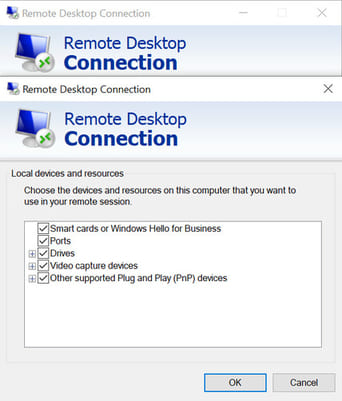 remote desktop usb not working