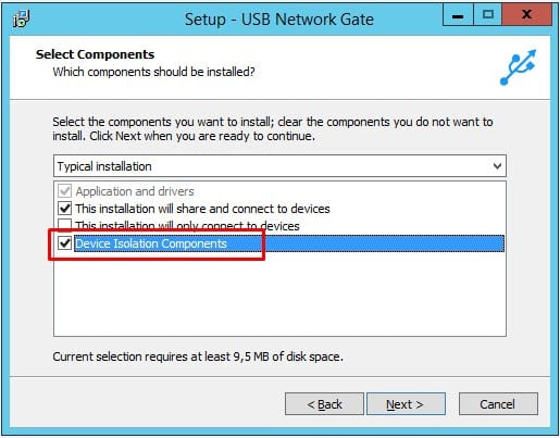 implement device isolation