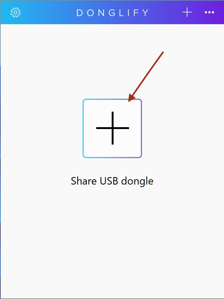  USB-Dongle anzeigen