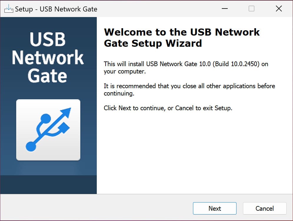  descargar e instalar la puerta de red USB