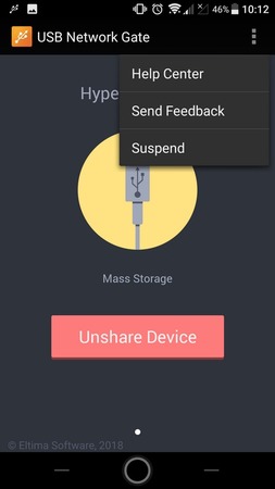 UNG Android suspendu