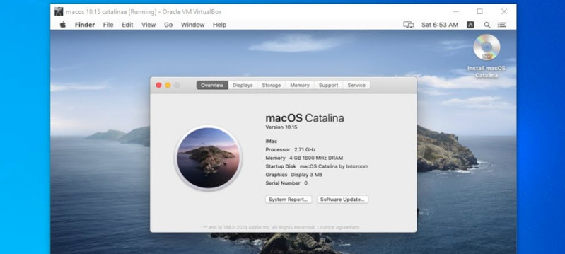 Virtualizar macOS usando VirtualBox