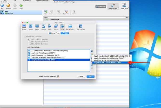 Mount USB on VirtualBox Mount USB on VirtualBox