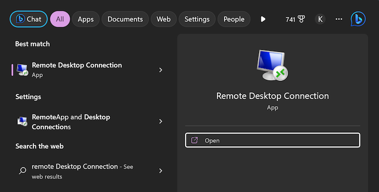 remote desktop connection app