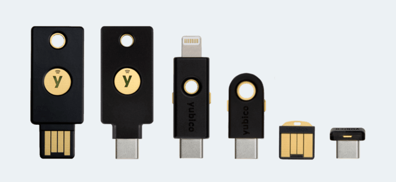 Famille YubiKey