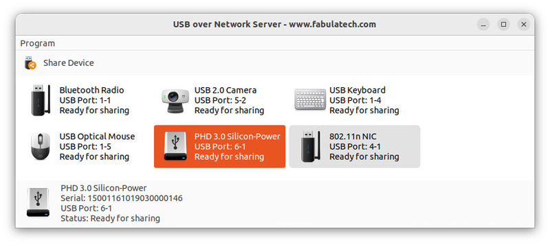 USB over Network