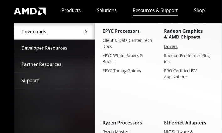 Navigating the vendor website