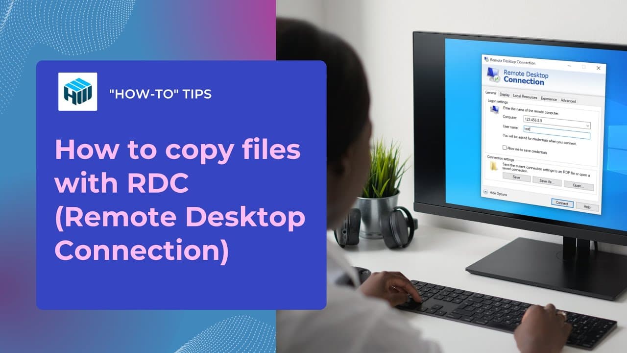 Remote desktop File transfer