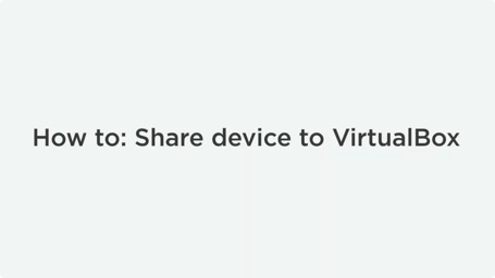  rediriger l'iPhone vers VirtualBox: