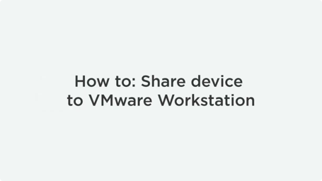 VMware USB passthrough